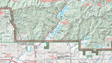 San Gabriel Mountains National Monument-Photo courtesy of the US Forest Service.