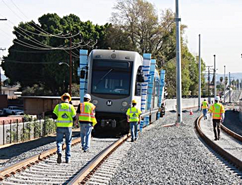 Gold Line Train Testing Starts Today Glendora City News