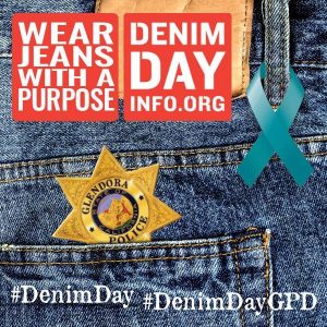 GPD participating in Denim Day